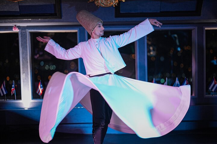 Bosphorus Package 6 : Bosphorus Dinner Cruise - Close to Show Table (Soft Drinks and Local Alcohol + Dinner + Turkish Show + Meeting Point)