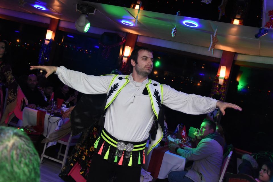 Bosphorus Package 2 : Bosphorus Cruise Tour + Turkish Shows + Pick Up and Drop Off