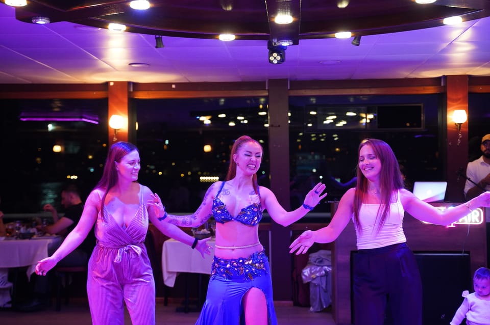Istanbul Dinner Cruise 2 : Bosphorus Cruise with Shows and Soft Drink + No Dinner + With Pick Up and Drop Off