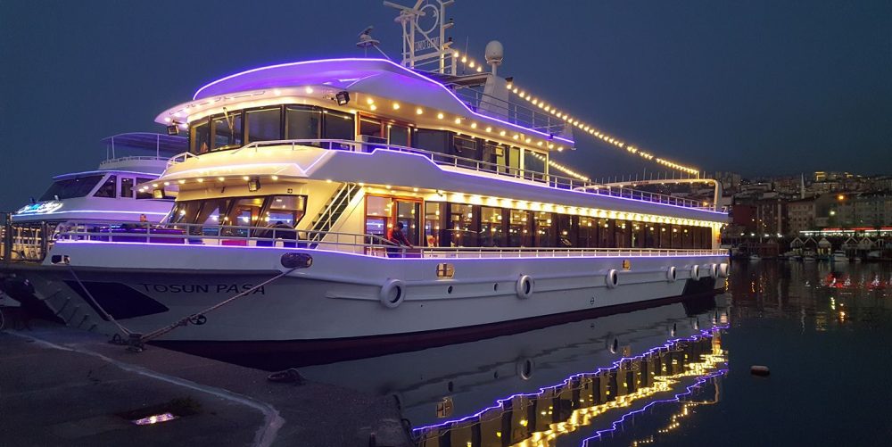 Istanbul Dinner Cruise 3 : Bosphorus Cruise with Soft Drinks + Dinner + Turkish Dance Show - Self Coming